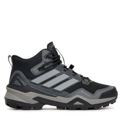 Trekkingi adidas. Czarne obuwie trekkingowe damskie Adidas, z gore-texu, bez zapięcia. Za 679.99 zł.