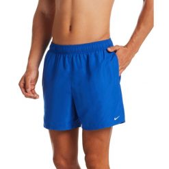 Spodenki kąpielowe męskie Nike Essential niebieskie NESSA560 494. Niebieskie kąpielówki męskie Nike, bez wzorów, sportowe. Za 141.00 zł.