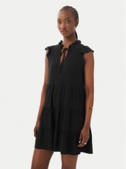 Vero Moda Sukienka codzienna Alba 10342656 Czarny Regular Fit. Czarne sukienki damskie Vero Moda, na co dzień, l, bez wzorów, z wiskozy, bez kołnierzyka, bez ramiączek, proste. Za 139.99 zł.