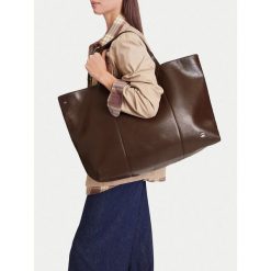 Torebka G-Star. Brązowe shopperki damskie G-Star, bez wzorów, bez dodatków. Za 299.99 zł.
