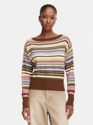 Weekend Max Mara Sweter Zinnia 2625366181 Kolorowy Regular Fit. Swetry nierozpinane damskie Weekend Max Mara, m, bez wzorów, z bawełny, bez kołnierzyka, bez ramiączek. Za 819.99 zł.