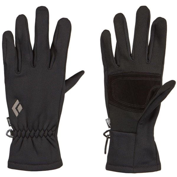 Rękawice turystyczne unisex Black Diamond Midweight Screentap. Czarne rękawiczki damskie Black Diamond, bez wzorów. W wyprzedaży za 166.85 zł.