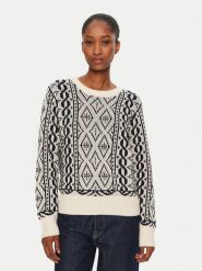 JOOP! Sweter 58 JW244KN329 30043966 Écru Regular Fit. Swetry nierozpinane damskie JOOP!, bez wzorów, z syntetyku, bez kołnierzyka, bez ramiączek. Za 429.99 zł.