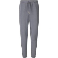 Damskie spodnie dresowe Athlecia Jacey V2. Niebieskie spodnie dresowe damskie Athlecia, bez wzorów, z dresówki, sportowe, na fitness i siłownię. Za 249.00 zł.