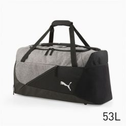 Średnia torba piłkarska teamFINAL PUMA Black Medium Gray Heather. Czarne torby sportowe męskie Puma, bez wzorów, średnie. Za 236.00 zł.