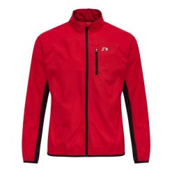 Kurtka Newline core. Czerwone kurtki męskie Newline, m, bez wzorów, z poliamidu, eleganckie, bez kaptura. Za 336.00 zł.