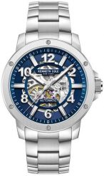 Zegarek Kenneth Cole KENNETH COLE KCWGY0064002 zegarek męski szary 44 mm. Szare zegarki męskie Kenneth Cole, bez wzorów. Za 453.56 zł.