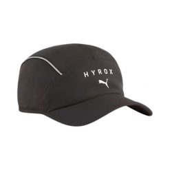 Czapka sportowa PUMA Hyrox Czarny. Czarne czapki męskie Puma, bez wzorów. Za 119.95 zł.