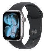 Smartwatch Apple Zegarek Apple Watch Series 11 GPS 42mm Grey Aluminium z czarnym paskiem S/M. Czarne zegarki smartwatch Apple, bez wzorów. Za 2,232.30 zł.