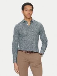 Marciano Guess Koszula 4GHH02 4388Z Granatowy Slim Fit. Niebieskie koszule męskie Marciano Guess, m, z aplikacjami, z bawełny, bez kołnierzyka, bez ramiączek. Za 279.99 zł.