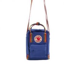 Torba Fjallraven Kanken Rainbow Sling Blue Uniwersalny. Niebieskie torby na ramię męskie Fjällräven. Za 309.99 zł.
