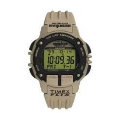Zegarek Timex. Brązowe zegarki męskie Timex, bez wzorów. Za 449.99 zł.