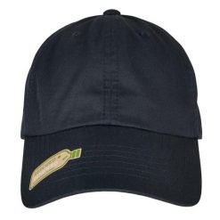 Czapka Z Daszkiem Z Poliestru Z Recyklingu. Niebieskie czapki damskie FLEXFIT, bez wzorów. Za 84.99 zł.