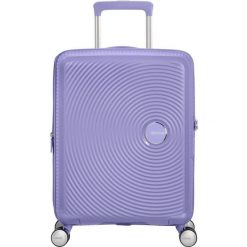 Walizka American Tourister Soundbox 55/20 TSA EXP. Brązowe walizki męskie American Tourister, bez wzorów, z materiału. Za 429.99 zł.
