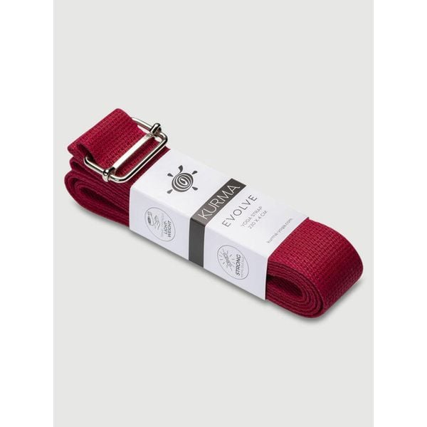 Pasek do jogi Kurma. Brązowe paski damskie KURMA, bez wzorów. W wyprzedaży za 49.90 zł.