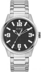 Zegarek męski Guess GW0889G1 srebrny. Szare zegarki męskie Guess, z aplikacjami, srebrne. Za 539.00 zł.