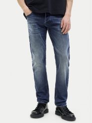 Jack & Jones Jeansy Glenn Original 12278144 Granatowy Slim Fit. Niebieskie jeansy męskie Jack & Jones, z bawełny. Za 149.99 zł.