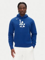 Nike Bluza NKDK-4EW-LD-CKX Niebieski Regular Fit. Niebieskie bluzy męskie Nike, m, bez wzorów, z bawełny, bez ramiączek, bez kaptura. Za 289.99 zł.
