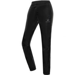 ALPINE PRO Samula Spodnie sportowe damskie, czarne, S. Czarne spodnie dresowe damskie Alpine Pro, bez wzorów, z dresówki, sportowe. Za 333.99 zł.