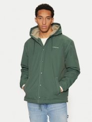 Quiksilver Kurtka przejściowa Rain Cloud EQYJK04110 Zielony Regular Fit. Zielone kurtki męskie Quiksilver, m, bez wzorów, z bawełny, bez kaptura. Za 339.99 zł.
