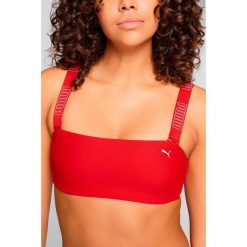 Góra od bikini Bandeau w kolorze czerwonym. Czerwone stroje kąpielowe damskie Puma, s, bez wzorów. Za 151.99 zł.