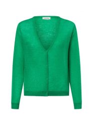 American vintage sweter z dzianiny z zawartością alpaki - Dum19A Kobiety zielony, M. Zielone swetry nierozpinane damskie American Vintage, m, bez wzorów, z dzianiny, eleganckie, bez kołnierzyka, bez ramiączek. Za 549.95 zł.