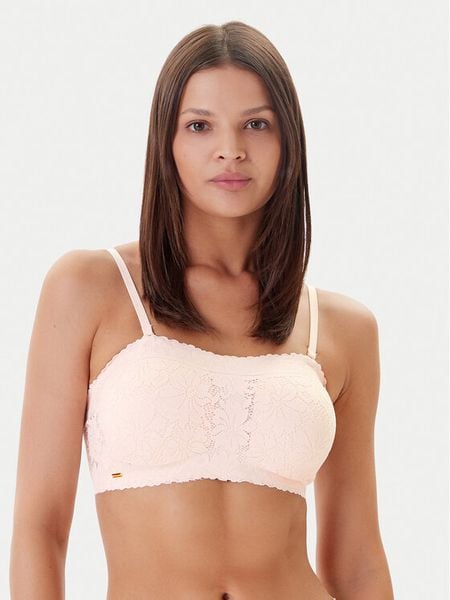 Selmark Biustonosz bezfiszbinowy 10916 Beżowy. Brązowe biustonosze Selmark, bez wzorów, z syntetyku. Za 99.99 zł.