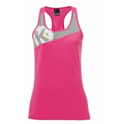 Damski tank top Kempa Core 2.0. Czerwone topy damskie Kempa, m, bez wzorów, bez kołnierzyka, bez ramiączek. W wyprzedaży za 113.00 zł.