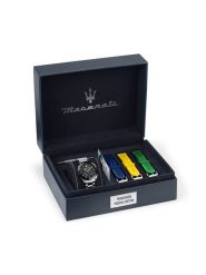 Maserati Zegarek R8873612061 Srebrny. Szare, analogowe zegarki męskie maserati, bez wzorów, srebrne. Za 1,429.00 zł.