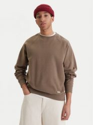 RVCA Bluza Dayshift Crew II 23A463510 Brązowy Relaxed Fit. Brązowe bluzy męskie RVCA, m, bez wzorów, z bawełny, bez ramiączek, bez kaptura. Za 319.99 zł.