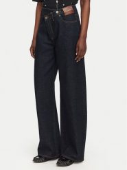 Liu Jo Jeansy UF6160 D4854 Granatowy Straight Fit. Niebieskie jeansy damskie Liu Jo, bez wzorów, z bawełny. Za 729.99 zł.