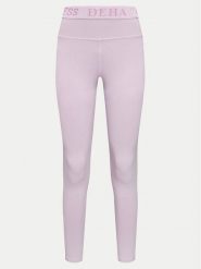 Deha Legginsy A00118 Fioletowy Skinny Fit. Fioletowe legginsy damskie Deha, bez wzorów, z bawełny. Za 169.99 zł.