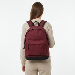 Plecak sportowy PALERMO bordowy 31 x 40 x 12 cm. Czerwone plecaki męskie Legea, bez wzorów, z materiału, sportowe. Za 52.00 zł.