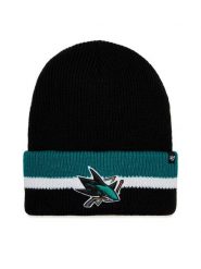 47 Brand Czapka NHL San Jose Sharks Split Cuff 47 H-SPLCC22ACE-BK Czarny. Czarne czapki damskie 47 Brand, na zimę, bez wzorów, z materiału. Za 149.99 zł.