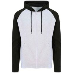 Bluza Bejsbolowa Unisex Dla Dorosłych Just Hoods. Brązowe bluzy męskie AWDIS, m, bez wzorów, bez ramiączek, bez kaptura. Za 168.99 zł.