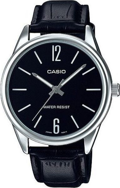 Zegarek Casio ZEGAREK MĘSKI CASIO MTP-V005L-1BUDF (zd066e). Zegarki męskie Casio, bez wzorów. Za 136.71 zł.