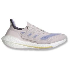 Buty do chodzenia damskie Adidas Ultraboost 21. Czerwone obuwie sportowe damskie Adidas, bez wzorów, bez zapięcia, do biegania. Za 452.00 zł.