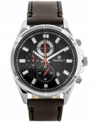 Zegarek Perfect ZEGAREK MĘSKI PERFECT CH03L - CHRONOGRAF. Zegarki męskie Perfect, bez wzorów. Za 283.80 zł.