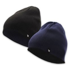 Czapka Dwustronna, Czarno-Granatowa Ciepła, Jesienno-Zimowa, Beanie -Pako Jeans. Niebieskie czapki męskie Pako Jeans, na zimę, bez wzorów, z dzianiny. Za 49.00 zł.