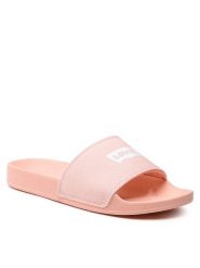 Levi's® Klapki 229170-733-81 Różowy. Czerwone klapki damskie bez wzorów, z materiału, bez obcasa, bez zapięcia. Za 149.99 zł.