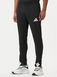 Adidas Spodnie dresowe Entrada 26 Training KE9848 Czarny Regular Fit. Czarne spodnie sportowe męskie Adidas, l, bez wzorów, z dresówki, do piłki nożnej. Za 144.99 zł.