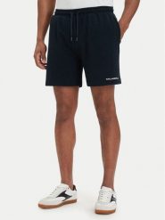 KARL LAGERFELD Szorty kąpielowe B2M46064 Granatowy Regular Fit. Niebieskie kąpielówki męskie KARL LAGERFELD, bez wzorów, z bawełny. Za 369.99 zł.