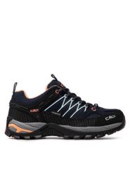 CMP Trekkingi Rigel Low Wmn Trekking Shoes Wp 3Q54456 Granatowy. Niebieskie obuwie trekkingowe damskie CMP, z nubiku, bez zapięcia. Za 279.99 zł.