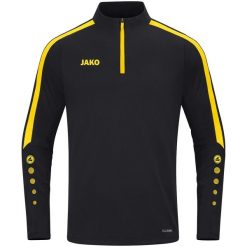 Bluza dresowa zapinana na zamek błyskawiczny Jako Power. Czarne bluzy damskie Jako, l, bez wzorów, z dresówki, bez ramiączek, bez kaptura. Za 170.07 zł.