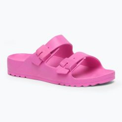 Klapki damskie Scholl Bahia Med. Brązowe klapki damskie Scholl, bez wzorów, sportowe, bez obcasa, bez zapięcia. Za 139.99 zł.
