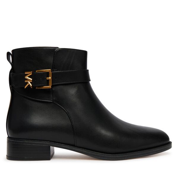 Botki MICHAEL Michael Kors. Czarne botki damskie MICHAEL Michael Kors, bez wzorów, bez obcasa, na płaskiej podeszwie, bez zapięcia. Za 989.99 zł.