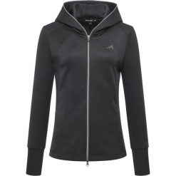 Damska bluza jeździecka z kapturem zapinana na zamek błyskawiczny Euro-Star Giul. Czarne bluzy damskie EURO-STAR, na zimę, xl, bez wzorów, z materiału, eleganckie, bez ramiączek, z kapturem. Za 429.30 zł.