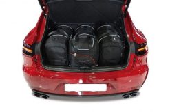 Torby Do Bagażnika Porsche Macan 2013+ 4Szt Kjust. Czarne torby podróżne damskie KJUST, bez wzorów, z kauczuku. Za 1,330.00 zł.
