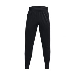 Spodnie treningowe męskie Under Armour Fleece Joggers Loose. Czarne spodnie sportowe męskie Under Armour, m, bez wzorów, z bawełny, do biegania. Za 455.00 zł.