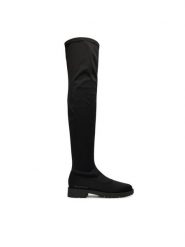 LOVE MOSCHINO Muszkieterki JA26074G0NIM0000 Czarny. Czarne kozaki damskie Love Moschino, bez wzorów, z materiału, bez obcasa, na płaskiej podeszwie, bez zapięcia. Za 1,189.00 zł.